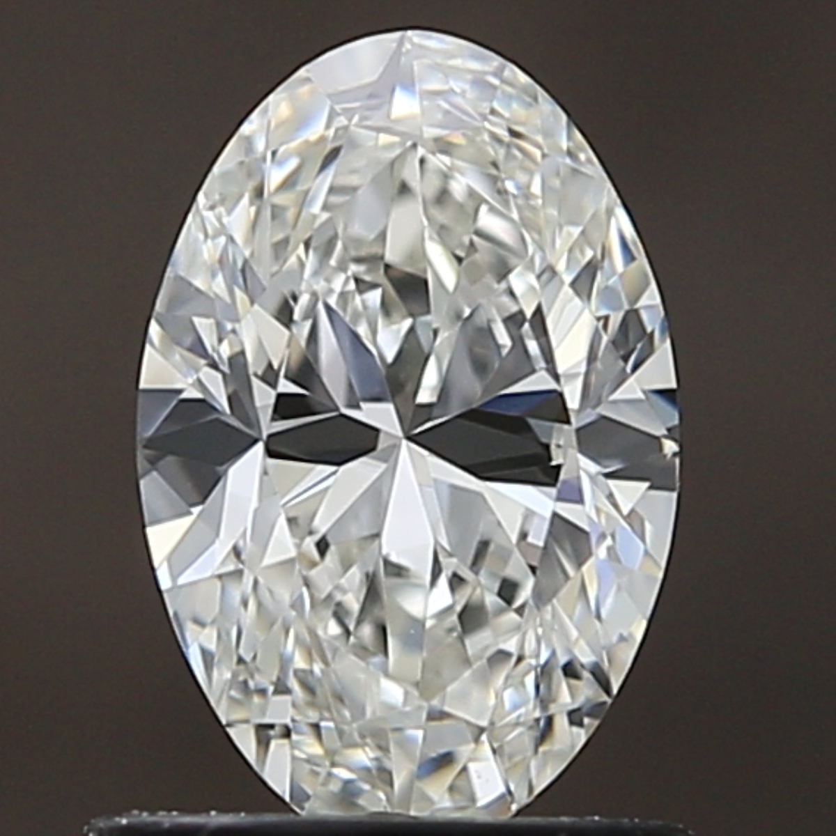 H color cheap oval diamond