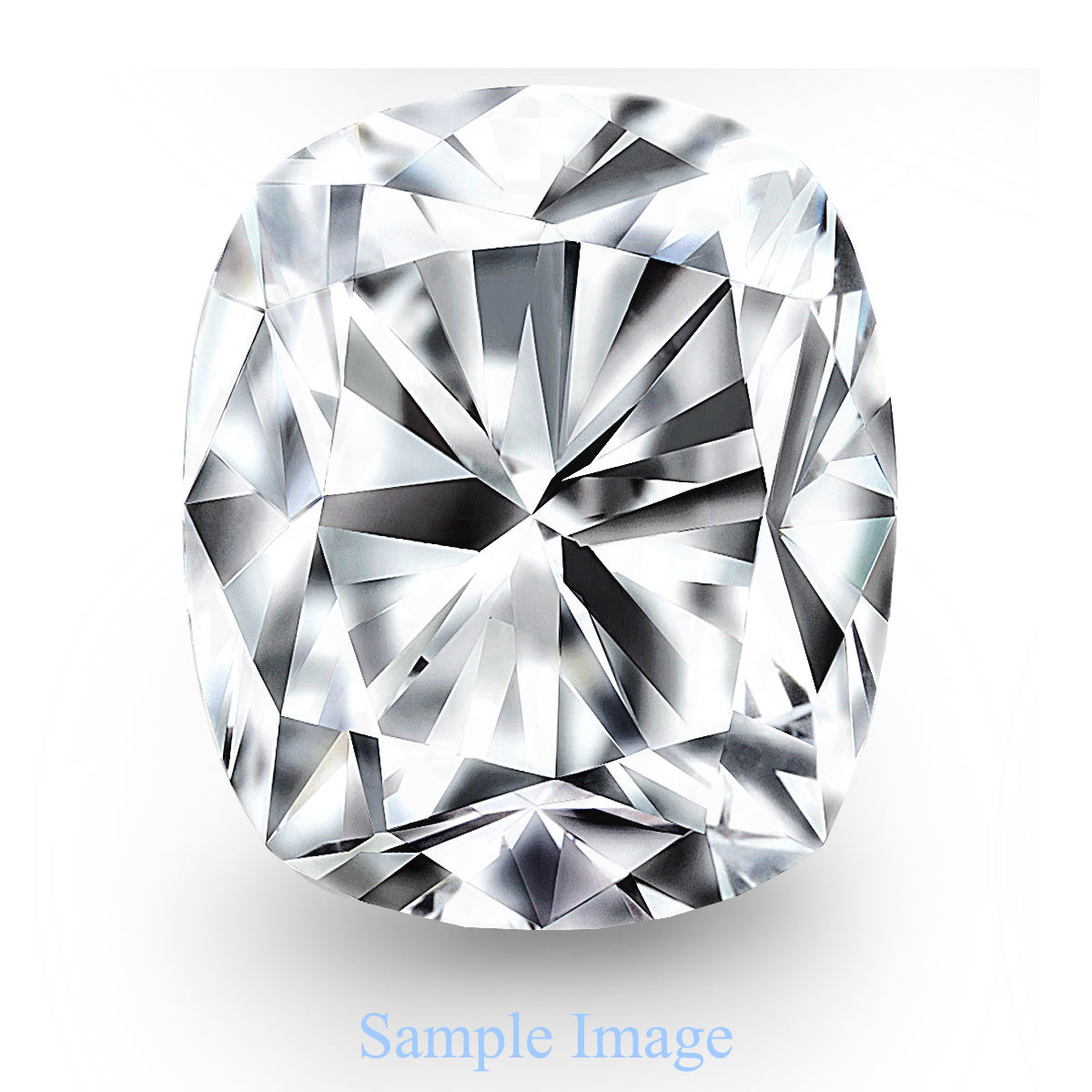 New offers 1.71 Ct Cushion Cut Genuine Moissanite Ring VVS1 Brilliant Excellent Cut