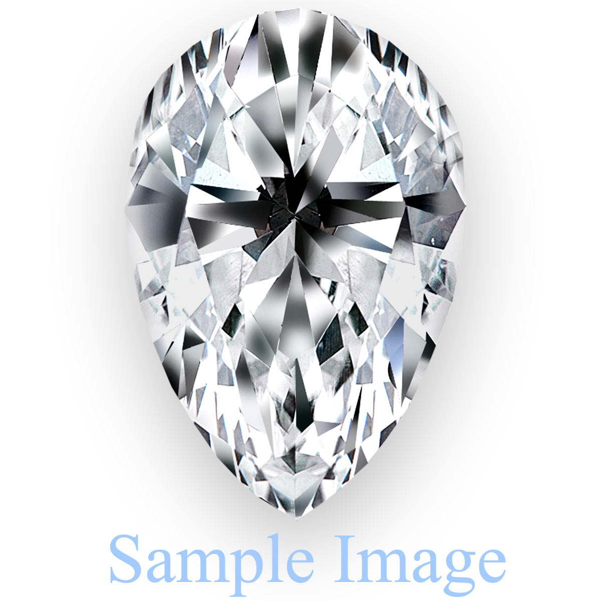 1.08 Carat Lab Pear F VS1 Ex IGI certified L27387193